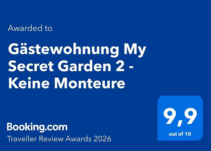 アパート Gaestewohnung My Secret Garden 2 - Keine Monteure